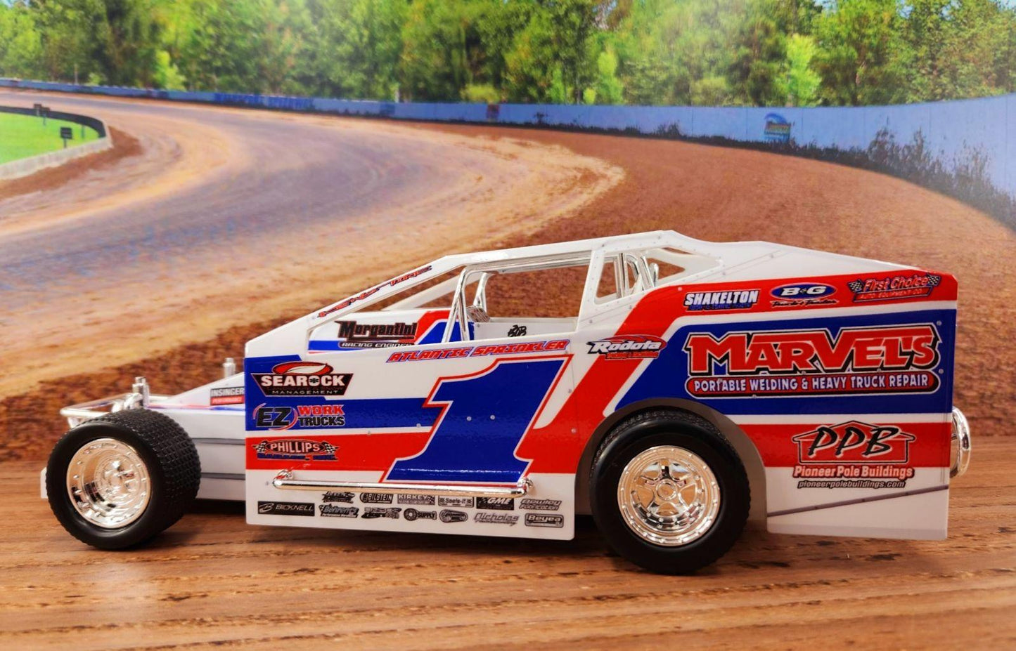 Billy Pauch Jr 2025 Model Car